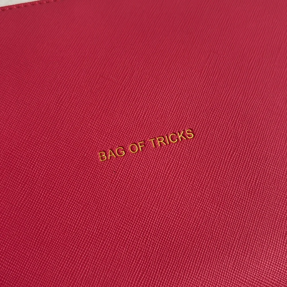 New without tags Katie Loxton London faux leather pink Bag of Tricks